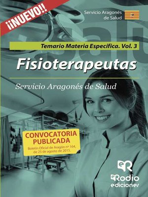cover image of Fisioterapeutas. Temario Materia Específica. Volumen 3. Servicio Aragonés de Salud